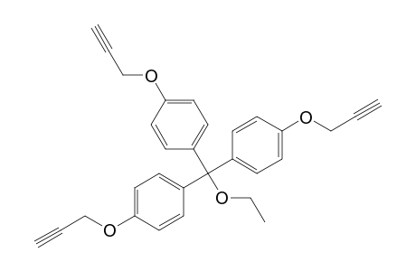 Ethyl tris[4-(2-propynoxy)phenyl]methyl ether