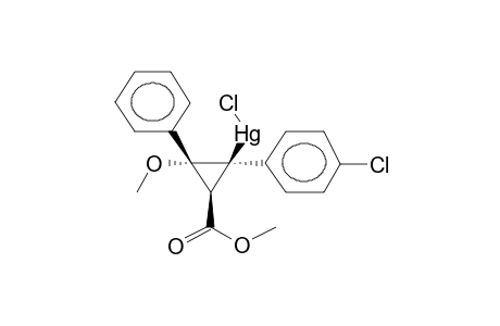 TRANS,CIS-2-METHOXY-3-CHLOROMERCURO-CIS,TRANS-2-PHENYL-3-(PARA-CHLOROPHENYL)CYCLOPROPANCARBOXYLIC ACID, METHYL ESTER