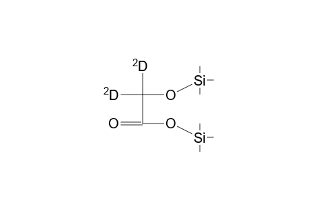 Glycolic acid-D2-O-(trimethylsilyl)-, trimethylsilylester