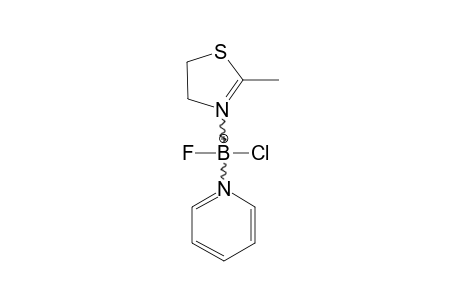 PYRIDINE-(2-METHYL-2-THIAZOLINE)-CHLORO-FLUORO-BORON-CATION