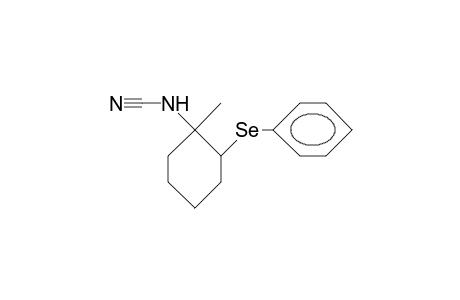 trans-(1-Methyl-2-phenylseleno-cyclohexyl)-cyanamide