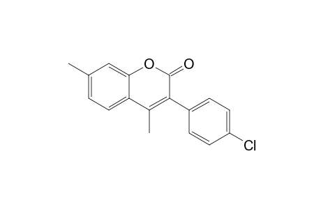 3-(4'-Chlorophenyl)-4,7-dimethylcoumarin