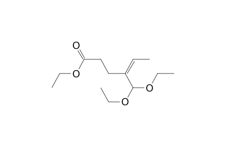 (Z)-4-(diethoxymethyl)-4-hexenoic acid ethyl ester