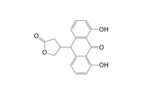 1,8-Dihydroxy-10-(3,4-dihydro-2-oxofuran-4-yl)-9(10H)-anthracenone