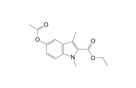 5-Acetoxy-1,3-dimethyl-1H-indole-2-carboxylic acid ethyl ester