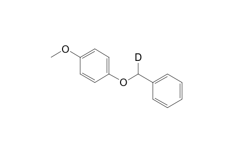 .alpha.-Deuteriobenzyl 4-methoxyphenyl ether