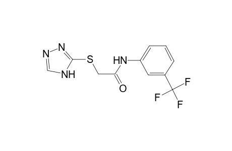2-(4H-[1,2,4]Triazol-3-ylsulfanyl)-N-(3-trifluoromethyl-phenyl)-acetamide