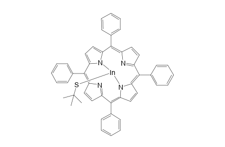 Indium, (2-methyl-2-propanethiolato)[5,10,15,20-tetraphenyl-21H,23H-porphinat o(2-)-N21,N22,N23,N24]-, (SP-5-12)-