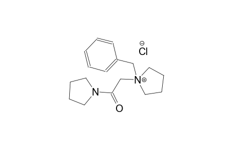 pyrrolidinium, 1-[2-oxo-2-(1-pyrrolidinyl)ethyl]-1-(phenylmethyl)-, chloride