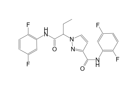 1H-pyrazole-1-acetamide, N-(2,5-difluorophenyl)-3-[[(2,5-difluorophenyl)amino]carbonyl]-alpha-ethyl-