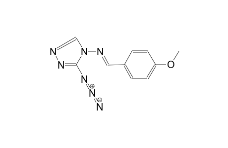 4H-1,2,4-triazol-4-amine, 3-azido-N-[(E)-(4-methoxyphenyl)methylidene]-