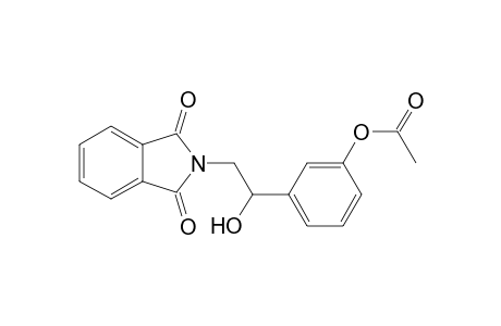 N-[2-(3-Acetoxyphenyl)-2-hydroxyethyl]pthalimide