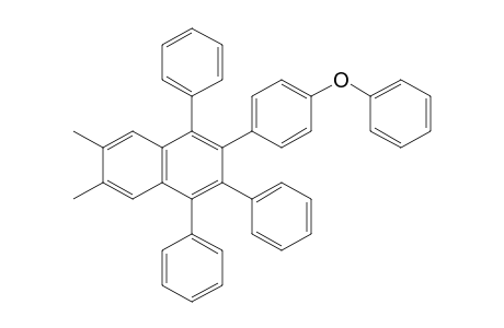 p-(6,7-dimethyl-1,3,4-triphenyl-2-naphthyl)phenyl phenyl ether