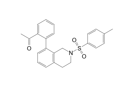 8-(2-Acetylphenyl)-2-[(4-methylphenyl)sulfonyl]-1,2,3,4-tetrahydroisoquinoline