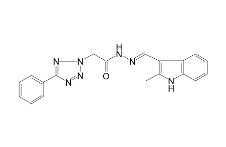 Acethydrazide, 2-(5-phenyl-2H-tetrazol-2-yl)-, n2-(2-methylindol-3-ylmethylene)-