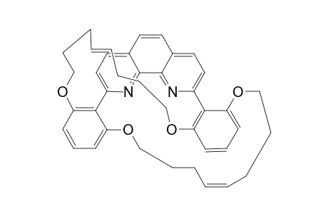 2,11,13,22-Tetraoxa-1,12(1,3,2)-dibenzena-23(2,9)-1,10-phenanthrolinabicyclo[10,10,1]tricosaphan-6,17-diene