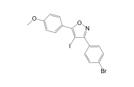 3-(4-bromphenyl)-4-iodine-5-(4-methoxyphenyl)isoxazole
