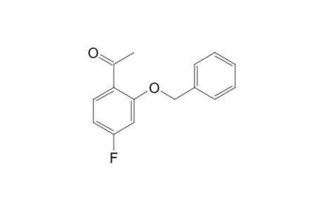 1-[2-(Benzyloxy)-4-fluorophenyl]ethanone