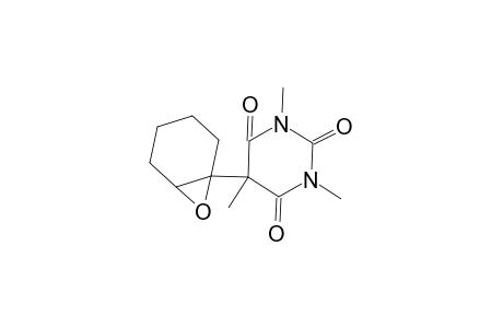 2,4,6(1H,3H,5H)-Pyrimidinetrione, 1,3,5-trimethyl-5-(7-oxabicyclo[4.1.0]hept-1-yl)-