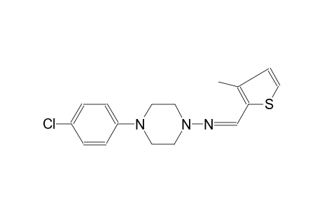 1-piperazinamine, 4-(4-chlorophenyl)-N-[(3-methyl-2-thienyl)methylene]-