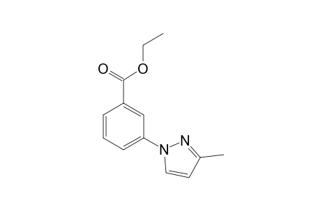 3-(3-Methyl-1H-pyrazol-1-yl)benzonoesaure-ethylester