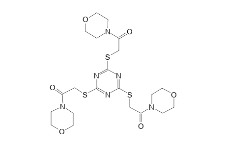 2,4,6-tris{[2-(4-morpholinyl)-2-oxoethyl]sulfanyl}-1,3,5-triazine