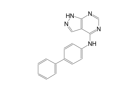 N-[1,1'-biphenyl]-4-yl-1H-pyrazolo[3,4-d]pyrimidin-4-amine