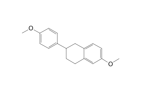 6-METHOXY-2-(PARA-METHOXYPHENYL)-1,2,3,4-TETRAHYDRONAPHTHALENE