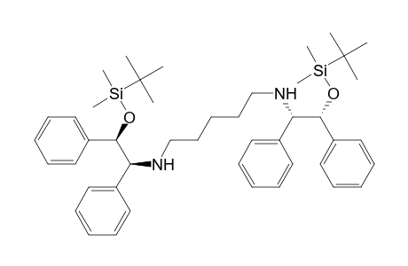 N,N'-bis[(1S,2R)-2-[tert-butyl(dimethyl)silyl]oxy-1,2-diphenyl-ethyl]pentane-1,5-diamine