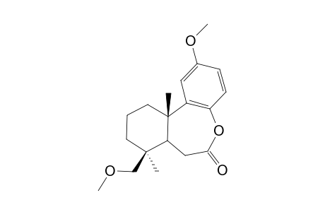 12,19-Dimethoxy-7a-oxa-7-homopodocarpa-8,11,13-trien-7-one