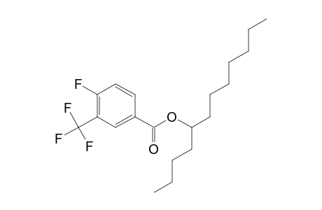 4-Fluoro-3-trifluoromethylbenzoic acid, 5-dodecyl ester