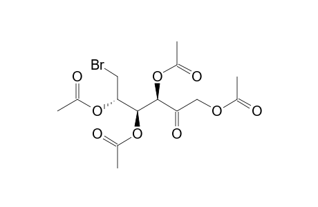 1,3,4,5-TETRA-O-ACETYL-6-BROMO-6-DESOXY-D-ARABINO-HEX-2-ULOSE