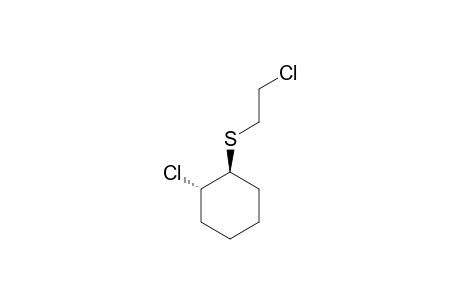 TRANS-2-CHLOROCYCLOHEXYL-2-CHLOROETHYL-SULFIDE