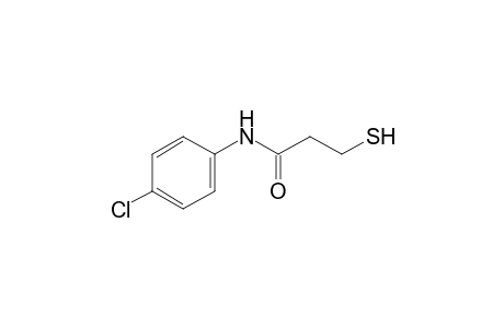4'-chloro-3-mercaptopropionanilide