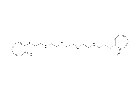 .alpha.-[2-(2-Troponylthio)ethyl]-.omega.-(2-troponylthio)tetra(oxyethylene)