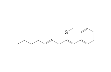 2-(Methylthio)-1-phenylnon-1,4-diene