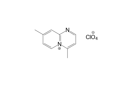 4,8-dimethylpyrido[1,2-a]pyrimidin-5-ium perchlorate