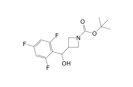 tert-butyl 3-[hydroxy(2,4,6-trifluorophenyl)methyl]azetidine-1-carboxylate