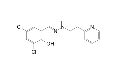 3,5-dichlorosalicylaldehyde, [2-(2-pyridyl)ethyl]hydrazone