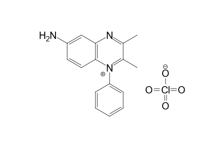 6-amino-2,3-dimethyl-1-phenylquinoxalinium perchlorate