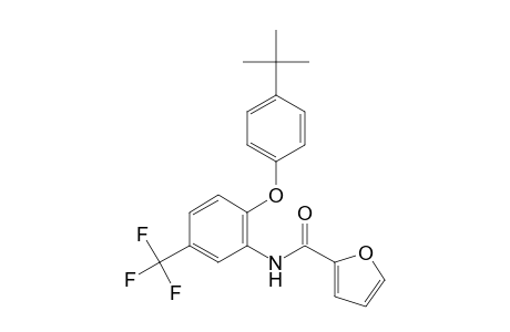 2-furancarboxamide, N-[2-[4-(1,1-dimethylethyl)phenoxy]-5-(trifluoromethyl)phenyl]-