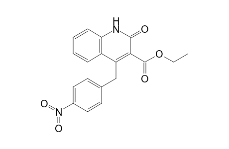 Ethyl 4-[(4'-nitrophenyl)methyl]-2-oxo-1,2-dihydroquinoline-3-carboxylate