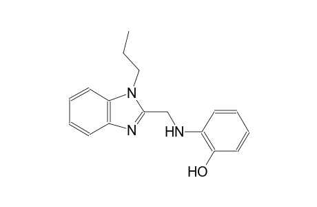 2-{[(1-propyl-1H-benzimidazol-2-yl)methyl]amino}phenol