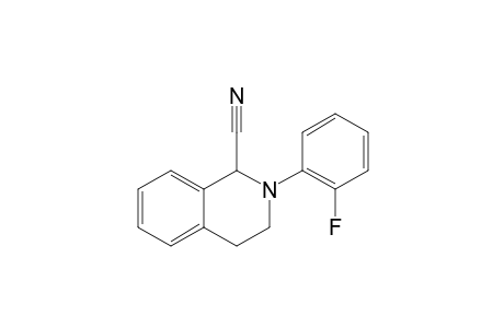 2-(2-FLUOROPHENYL)-1,2,3,4-TETRAHYDROISOQUINOLINE-1-CARBONITRILE