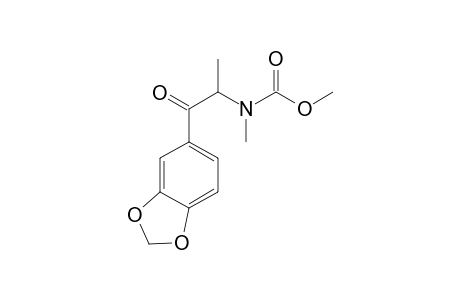 N-Methyl-N-[1-(3,4-methylenedioxyphenyl)propan-1-one-2-yl]carbamic acid methyl ester