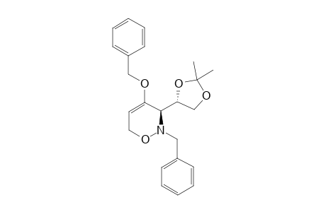 (3R,4'S)-2-BENZYL-4-BENZYLOXY-3-(2',2'-DIMETHYL-1',3'-DIOXOLAN-4'-YL)-3,6-DIHYDRO-2H-1,2-OXAZINE