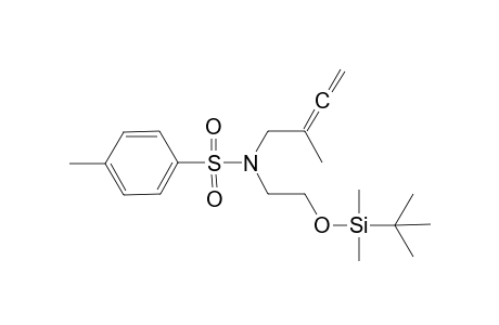 4-Methyl-N-(2-methyl-2,3-butadienyl)-N-[2-[[(1,1-dimethylethyl)dimethylsilyl]oxy]ethyl]benzenesulfonamide
