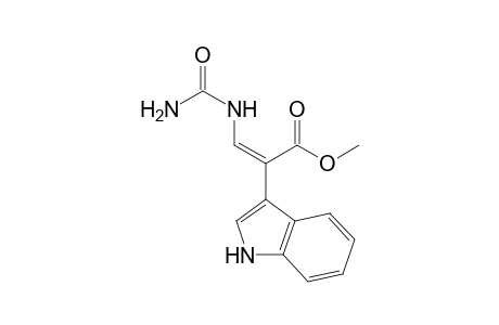 (Z)-Methyl 2-(1H-indol-3-yl)-3-ureidopropenoate