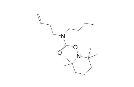 2,2,6,6-Tetramethylpiperidin-1-yl N-(but-3-enyl)-N-butylcarbamate