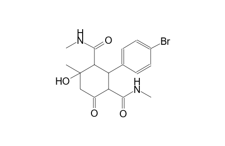 1,3-cyclohexanedicarboxamide, 2-(4-bromophenyl)-4-hydroxy-N~1~,N~3~,4-trimethyl-6-oxo-